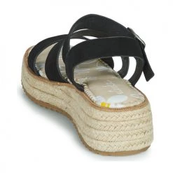 Chaussures Femme Sandales et Nu-pieds Ulanka LIAM Noir -Sandales Soldes Boutique 21256185 500 E