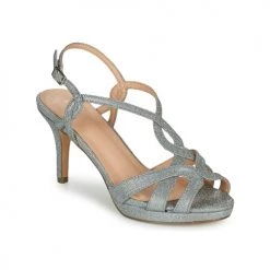 Chaussures Femme Sandales et Nu-pieds Menbur ALTANA Argenté