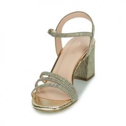 Chaussures Femme Sandales et Nu-pieds Menbur TEDALTA Doré -Sandales Soldes Boutique 21256325 500 C