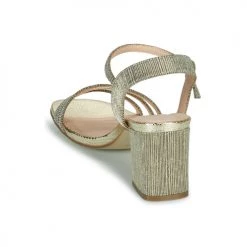 Chaussures Femme Sandales et Nu-pieds Menbur TEDALTA Doré -Sandales Soldes Boutique 21256325 500 E