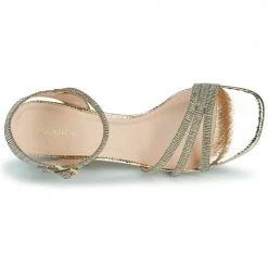 Chaussures Femme Sandales et Nu-pieds Menbur TEDALTA Doré -Sandales Soldes Boutique 21256325 500 F
