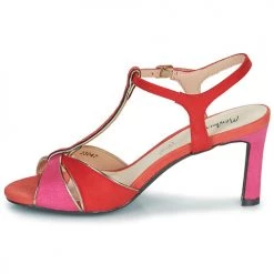 Chaussures Femme Sandales et Nu-pieds Menbur BELLADAMA Rouge -Sandales Soldes Boutique 21256328 500 D