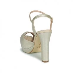 Chaussures Femme Sandales et Nu-pieds Menbur 521 Doré -Sandales Soldes Boutique 21256329 500 E
