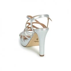 Chaussures Femme Sandales et Nu-pieds Menbur ANGOLI Argenté -Sandales Soldes Boutique 21256336 500 E