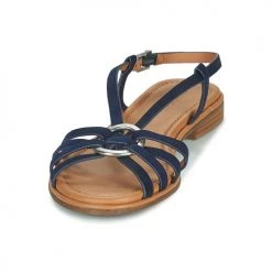 Chaussures Femme Sandales et Nu-pieds Esprit Marine -Sandales Soldes Boutique 21256348 500 C