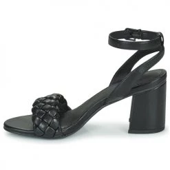 Chaussures Femme Sandales et Nu-pieds Esprit Noir -Sandales Soldes Boutique 21256355 500 D