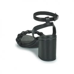 Chaussures Femme Sandales et Nu-pieds Esprit Noir -Sandales Soldes Boutique 21256355 500 E