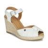 Chaussures Femme Sandales et Nu-pieds Esprit Blanc