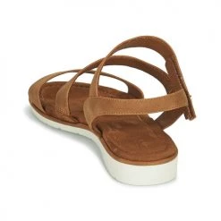 Chaussures Femme Sandales et Nu-pieds Esprit Marron -Sandales Soldes Boutique 21256368 500 E