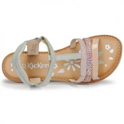 Chaussures Fille Sandales et Nu-pieds Kickers DIAMANTO Rose / Jaune 11 Chaussures Fille Sandales et Nu-pieds Kickers DIAMANTO Rose / Jaune -Sandales Soldes Boutique 21257140 500 F