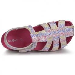 Chaussures Fille Sandales et Nu-pieds Kickers SUMMERTAN Multicolore -Sandales Soldes Boutique 21257146 500 F