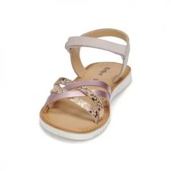 Chaussures Fille Sandales et Nu-pieds Kickers BETTERNEW Violet -Sandales Soldes Boutique 21257147 500 C