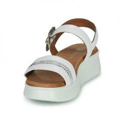Chaussures Femme Sandales et Nu-pieds Lumberjack WENDY Blanc -Sandales Soldes Boutique 21270678 500 C
