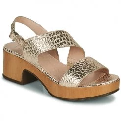 Chaussures Femme Sandales et Nu-pieds Wonders D-8803-ASTRO Doré