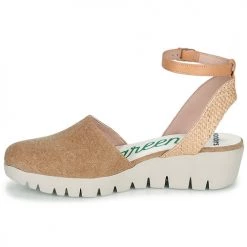 Chaussures Femme Sandales et Nu-pieds Wonders C-33266 Cognac -Sandales Soldes Boutique 21270812 500 D