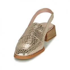Chaussures Femme Sandales et Nu-pieds Wonders C-6813-ASTRO Doré -Sandales Soldes Boutique 21270813 500 C