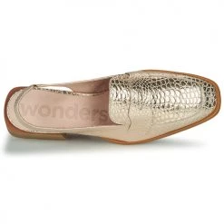 Chaussures Femme Sandales et Nu-pieds Wonders C-6813-ASTRO Doré -Sandales Soldes Boutique 21270813 500 F