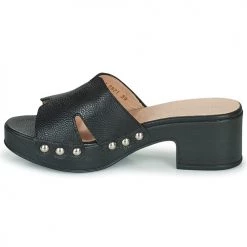 Chaussures Femme Sandales et Nu-pieds Wonders D-8821-WILD Noir -Sandales Soldes Boutique 21270815 500 D