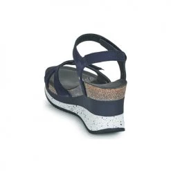 Chaussures Femme Sandales et Nu-pieds Panama Jack NICA SPORT B3 Bleu -Sandales Soldes Boutique 21271820 500 E