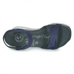 Chaussures Femme Sandales et Nu-pieds Panama Jack NICA SPORT B3 Bleu -Sandales Soldes Boutique 21271820 500 F