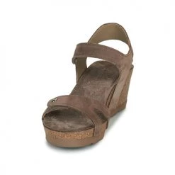 Chaussures Femme Sandales et Nu-pieds Panama Jack VILA B1 Marron -Sandales Soldes Boutique 21271824 500 C