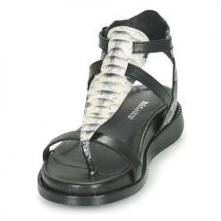 Chaussures Femme Sandales et Nu-pieds Regard AZUR V3 CROTAL BIANCO Noir -Sandales Soldes Boutique 21271969 500 C