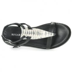 Chaussures Femme Sandales et Nu-pieds Regard AZUR V3 CROTAL BIANCO Noir -Sandales Soldes Boutique 21271969 500 F