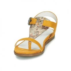Chaussures Femme Sandales et Nu-pieds Regard BREVAL V5 BOOTLEG SAFRAN Jaune -Sandales Soldes Boutique 21271973 500 C