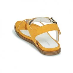 Chaussures Femme Sandales et Nu-pieds Regard BREVAL V5 BOOTLEG SAFRAN Jaune -Sandales Soldes Boutique 21271973 500 E