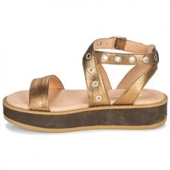 Chaussures Femme Sandales et Nu-pieds Regard CLAVIER V4 GALAXY CUIVRE Doré -Sandales Soldes Boutique 21271975 500 D