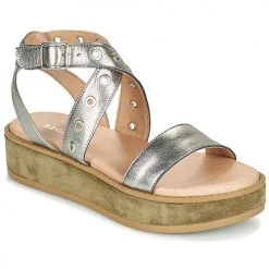 Chaussures Femme Sandales et Nu-pieds Regard CLAVIER V5 GALAXY ACERO Argenté