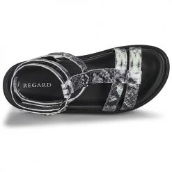 Chaussures Femme Sandales et Nu-pieds Regard ISLAND V3 CROTAL BIANCO Gris -Sandales Soldes Boutique 21271982 500 F