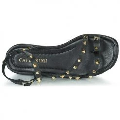 Chaussures Femme Sandales et Nu-pieds Café Noir C1GD1040 Noir -Sandales Soldes Boutique 21301536 500 F