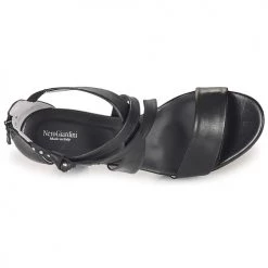 Chaussures Femme Sandales et Nu-pieds NeroGiardini E218606D-100 Noir -Sandales Soldes Boutique 21317009 500 F