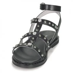 Chaussures Femme Sandales et Nu-pieds NeroGiardini E115521D-100 Noir -Sandales Soldes Boutique 21317016 500 C