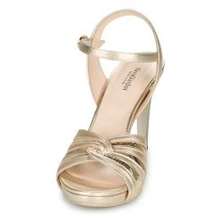 Chaussures Femme Sandales et Nu-pieds NeroGiardini E116501DE-418 Doré -Sandales Soldes Boutique 21317018 500 C