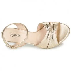 Chaussures Femme Sandales et Nu-pieds NeroGiardini E116501DE-418 Doré -Sandales Soldes Boutique 21317018 500 F