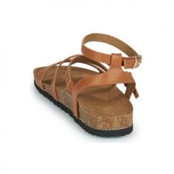 Chaussures Femme Sandales et Nu-pieds Only ONLMAXI-10 Marron -Sandales Soldes Boutique 21317374 500 E