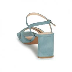 Chaussures Femme Sandales et Nu-pieds Only ONLAVA-1 Bleu -Sandales Soldes Boutique 21317375 500 E