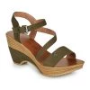 Chaussures Femme Sandales et Nu-pieds Chattawak MAELLE Kaki