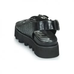 Chaussures Femme Sandales et Nu-pieds Buffalo PERRY ON Noir -Sandales Soldes Boutique 21323858 500 E