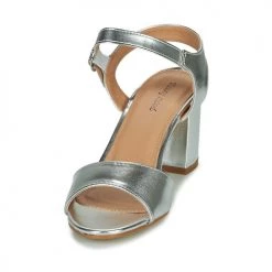 Chaussures Femme Sandales et Nu-pieds Moony Mood MEGANE Argenté -Sandales Soldes Boutique 21325026 500 C