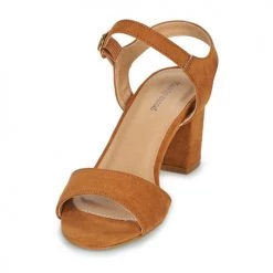 Chaussures Femme Sandales et Nu-pieds Moony Mood MEGANE Camel -Sandales Soldes Boutique 21325027 500 C