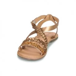 Chaussures Femme Sandales et Nu-pieds Kickers DIAPPO Camel -Sandales Soldes Boutique 21325122 500 C
