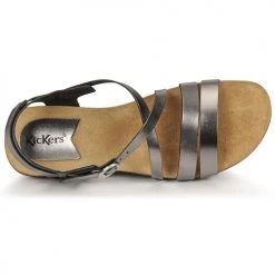 Chaussures Femme Sandales et Nu-pieds Kickers ANATOMIUM Argenté -Sandales Soldes Boutique 21325126 500 F