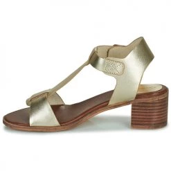 Chaussures Femme Sandales et Nu-pieds Kickers VALMONS Doré -Sandales Soldes Boutique 21325132 500 D