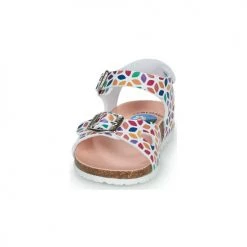 Chaussures Fille Sandales et Nu-pieds Pablosky TOMINA Multicolore -Sandales Soldes Boutique 21325485 500 C