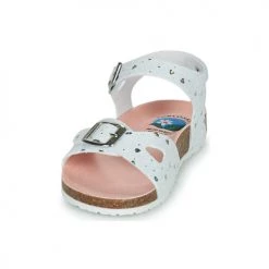 Chaussures Fille Sandales et Nu-pieds Pablosky TOMILE Blanc -Sandales Soldes Boutique 21325487 500 C