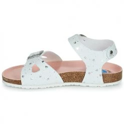 Chaussures Fille Sandales et Nu-pieds Pablosky TOMILE Blanc -Sandales Soldes Boutique 21325487 500 D