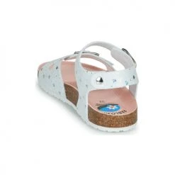 Chaussures Fille Sandales et Nu-pieds Pablosky TOMILE Blanc -Sandales Soldes Boutique 21325487 500 E